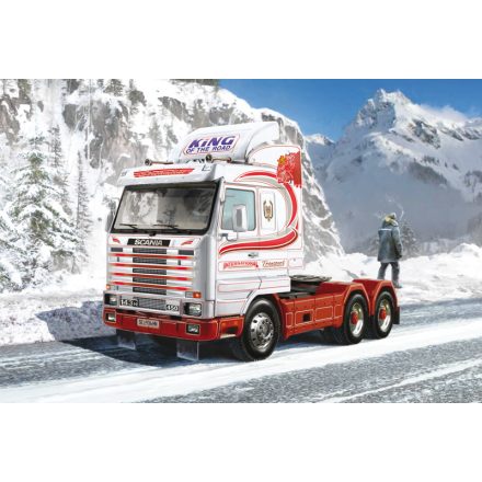 Italeri SCANIA Streamline 143H 6x2 makett