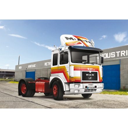 Italeri MAN F8 19.321 4x2 makett