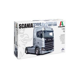  Italeri Scania S770 4x2 Normal Roof "Grey Cab" makett