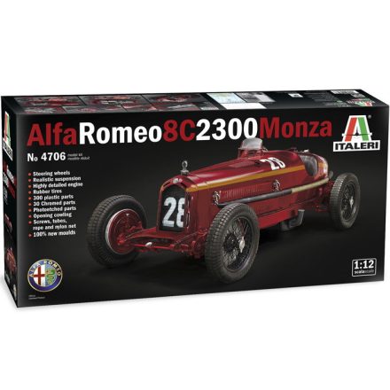 Italeri ALFA ROMEO 8C 2300 Monza makett