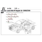 Italeri Lancia Delta HF integrale 16v 1:12 makett