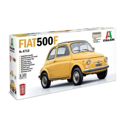 Italeri Fiat 500F Upgraded edition 1:12 makett
