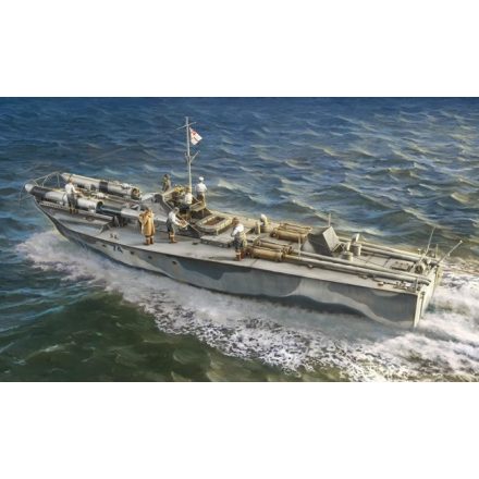 Italeri Vosper MTB 74 with crew makett