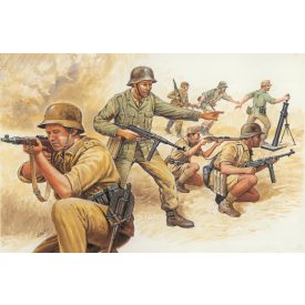 Italeri German Afrika Korps (WWII) - 50 figures