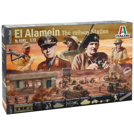 Italeri EL ALAMEIN WAR - BATTLE SET