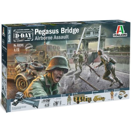 Italeri PEGASUS BRIDGE - D.Day 1944-2019 - BATTLE SET
