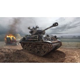 Italeri M4A38 Sherman Fury makett