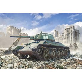   Italeri T-34/76 Model 1943 Early Version Premium Edition makett