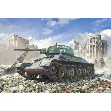 Italeri T-34/76 Model 1943 Early Version Premium Edition makett