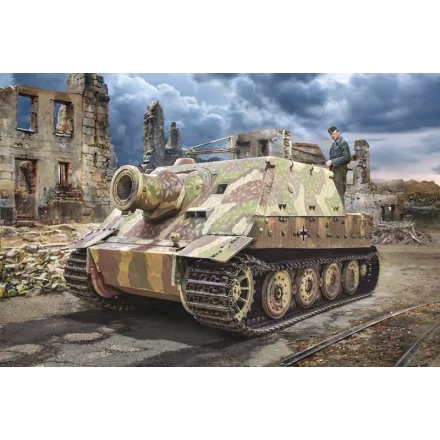 Italeri 38 cm RW 61 auf STURMMORSER TIGER makett
