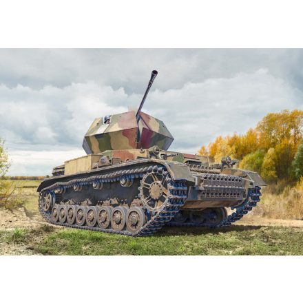 Italeri Flakpanzer IV Ostwind makett