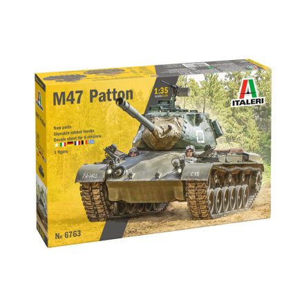 Italeri M47 Patton (New Parts) makett