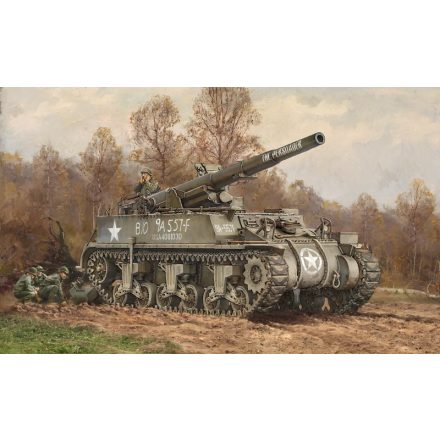 Italeri M12 Gun Motor Carriage makett