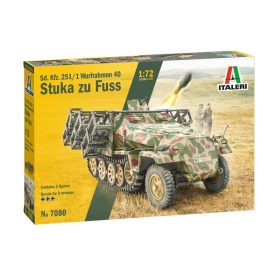   Italeri Sd.Kfz. 251/1 Wurfrahmen 40 ‘Stuka zu Fuss‘ makett