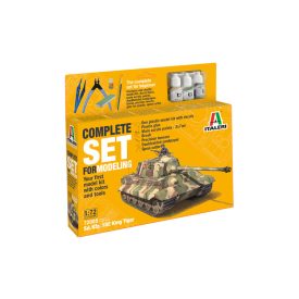 Italeri Sd. Kfz. 182 King Tiger - Starter kit makett