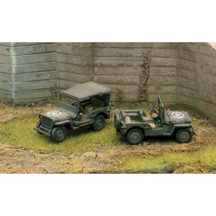 Italeri WILLYS JEEP 1/4 TON 4X4 - FAST ASSEMBLY makett