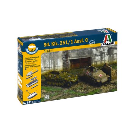 Italeri Sd.Kfz. 251/1 Ausf. C makett