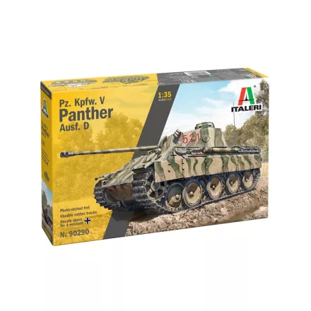 Italeri Pz.Kpfw.V Ausf.D Panther makett