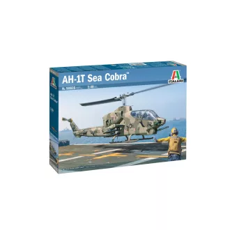   Italeri American Attack Helicopter Bell AH-1T Sea Cobra makett
