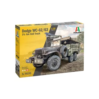 Italeri Dodge WC-62 / WC-63 1 1/2 ton 6x6 Truck makett