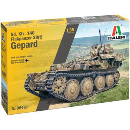 Italeri Sd. Kfz. 140 Flakpanzer 38(t) Gepard makett