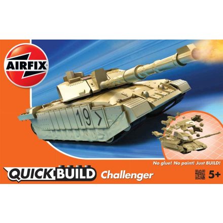 Airfix QUICKBUILD Challenger Tank Desert