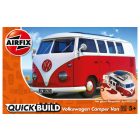 Airfix QUICKBUILD VW Camper Van red