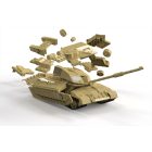 Airfix QUICKBUILD Challenger Tank Green