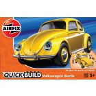 Airfix QUICKBUILD VW Beetle yellow
