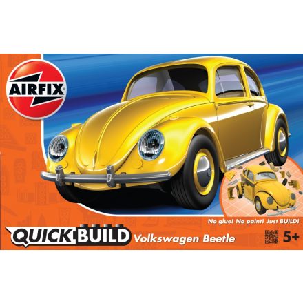 Airfix QUICKBUILD VW Beetle yellow