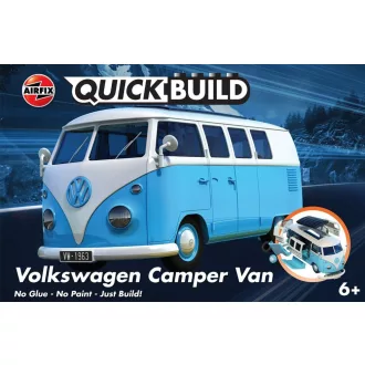 Airfix QUICKBUILD VW Camper Van - Blue repülő makett