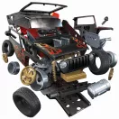 Airfix QUICKBUILD Jeep 'Quicksand' Concept katonai jármű makett