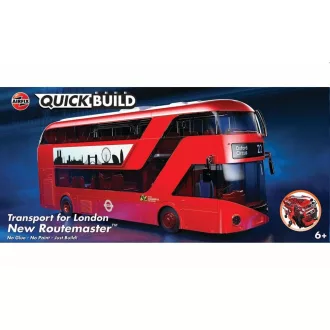 Airfix QUICKBUILD New Routemaster Bus repülő makett