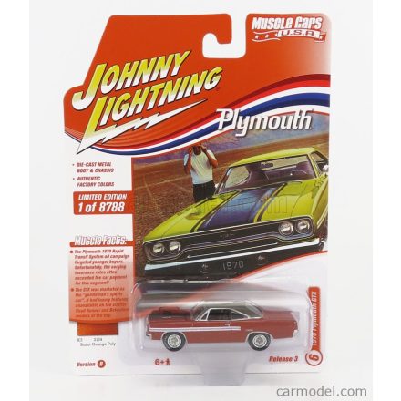 JOHNNY LIGHTNING PLYMOUTH GTX COUPE 1970