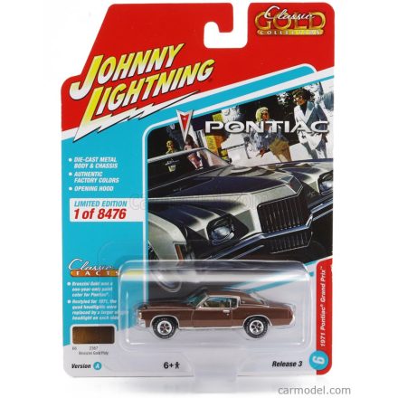 JOHNNY LIGHTNING PONTIAC GRAND PRIX COUPE 1971