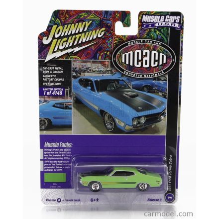JOHNNY LIGHTNING FORD TORINO COBRA COUPE 1971