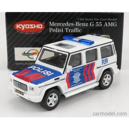 KYOSHO MERCEDES G-CLASS G55 AMG POLISI TRAFFIC 2018