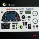 Kelik Spitfire Mk VIII interior 3D decals for Airfix kit 3D matrica