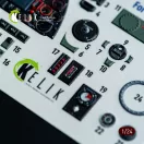 Kelik Spitfire Mk VIII interior 3D decals for Airfix kit 3D matrica
