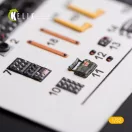 Kelik AH-1G Cobra interior 3D decals for ICM kit 3D matrica
