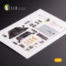 Kelik AH-1G Cobra interior 3D decals for ICM kit 3D matrica