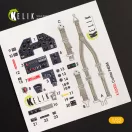 Kelik P-40M interior 3D decals for Trumpeter kit 3D matrica