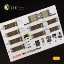 Kelik SBD-3 Dauntless interior 3D decals for Trumpeter kit 3D matrica