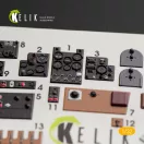 Kelik Ki-61-I interior 3D decals for Hasegawa kit 3D matrica