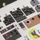 Kelik Ki-61-I interior 3D decals for Hasegawa kit 3D matrica