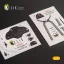 Kelik I-16 type 17 - Interior 3D Decal for ICM kit 3D matrica