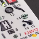 Kelik Hawker Hurricane Mk.IIB - Interior 3D Decal for Revell kit 3D matrica
