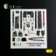 Kelik F-86D - interior 3D decals for Kitty Hawk/Zimi models kit 3D matrica