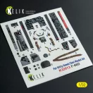 Kelik F-86D - interior 3D decals for Kitty Hawk/Zimi models kit 3D matrica