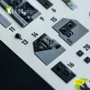 Kelik F-86D - interior 3D decals for Kitty Hawk/Zimi models kit 3D matrica